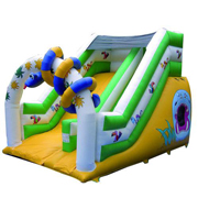 inflatable bouncer slide
